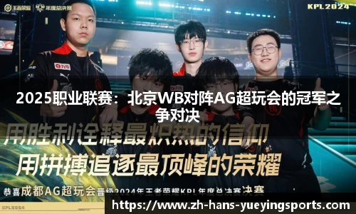 2025职业联赛：北京WB对阵AG超玩会的冠军之争对决